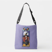 Art Nouveau Witch Crossbody Tas (Voorkant)