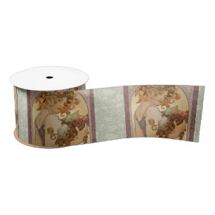 Art Nouveau Woman Mucha Beauful Lint
