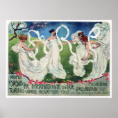 Art Nouveau World Arts Exposition Advertisement Poster (Voorkant)