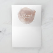 Art Nouveau zodiac bkgrd Carte de remerciements pl (Intérieur)