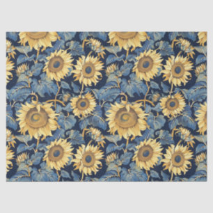 Art Nouveau Zonnebloemen – 10 lb, 17 "x23" Tissuepapier