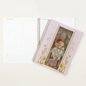 Art Noveau Alphonse Mucha Night's Reest (Devant avec enveloppe)