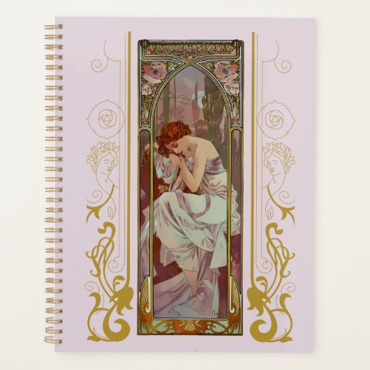 Art Noveau Alphonse Mucha Night's Reest (Devant)