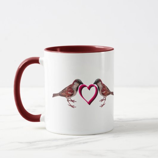 Art numérique 3D coloré Combo Mug (Gauche)