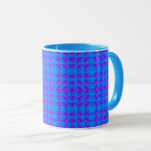 Art numérique 3D coloré Combo Mug (Devant droit)