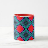 Art numérique 3D coloré Combo Mug (Centre)