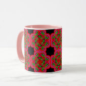 Art numérique 3D coloré Combo Mug (Devant gauche)