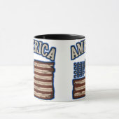 Art numérique 3D coloré Combo Mug (Centre)