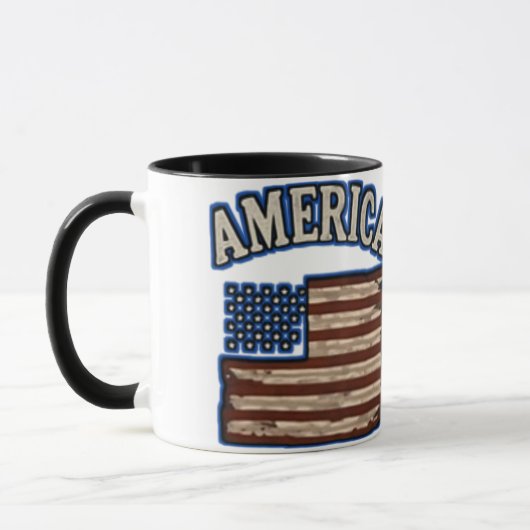 Art numérique 3D coloré Combo Mug (Gauche)
