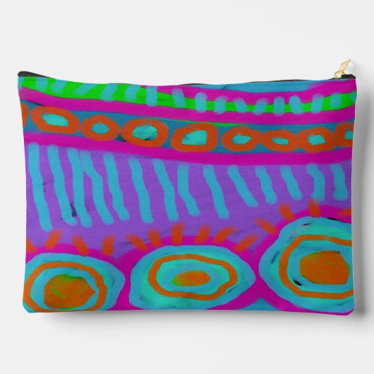 Art numérique Abstrait coloré Imprimer Couper Sac (Verso)