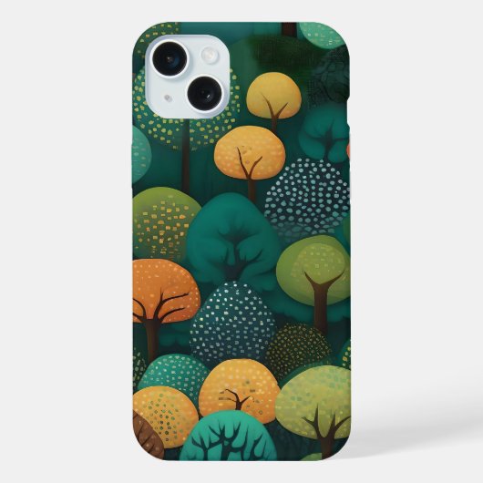 Art numérique des mignons arbres (Verso)