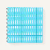 Art numérique sur carnet carré. (Devant)