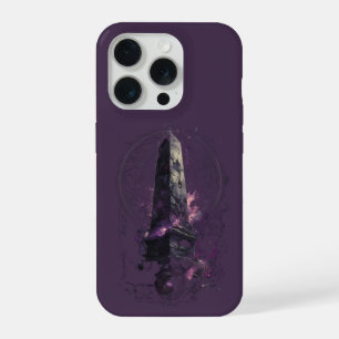 Art Occulte de l'Obélisque Cosmique Violet Sombre