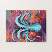 Art Octopus Droom Legpuzzel (Horizontaal)