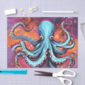 Art Octopus Droom Tissuepapier (Craft)