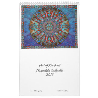 Art of Kindness Mandala Agenda 2016 Kalender