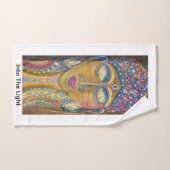 Art original Bouddha Féminin (Serviette à main)
