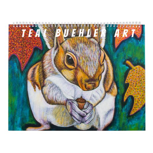 Art original - calendrier d'animaux et de paysages (Protection)