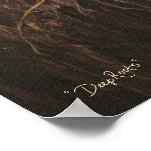 Art original "Deep Roots" par Beth Morrell poster (Coin)