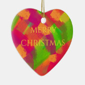 Art original Design ornement en céramique de Noël (Droite)