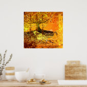 Art original - Poster de l'arbre des racines grung (Cuisine)