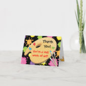 Art Painting Party Merci Notes (Devant)