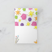 Art Painting Party Merci Notes (Intérieur)