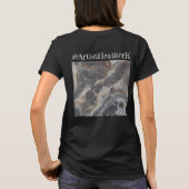 Art par Heather Le T-shirt de base du Serpent (Dos)