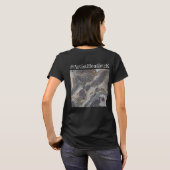 Art par Heather Le T-shirt de base du Serpent (Dos entier)