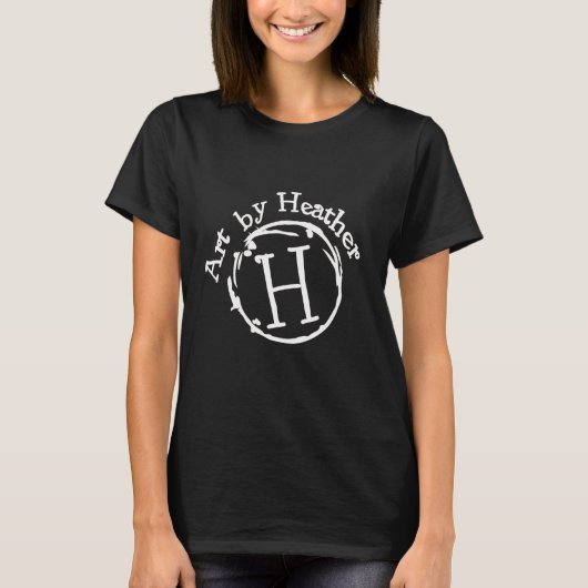 Art par Heather Le T-shirt de base du Serpent (Devant)