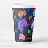 Art par Micheal Dragon Latte Mug (Devant)