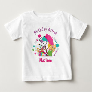 Art Party Twee Verjaardag shirt Schilderij Verjaar