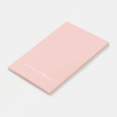 Art personnalisé Business Pink Post-It Notes (Incliné)