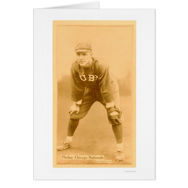 Art Phelan Chicago Cubs Baseball 1914 (Devant)