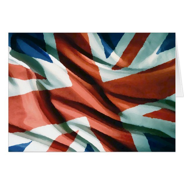 Art pop du drapeau britannique (Devant horizontal)