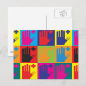 Art Pop eerste hulp Briefkaart (Voorkant / Achterkant)