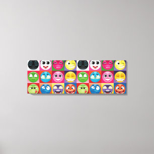 art pop émoji toile art