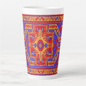 Art populaire arménien Latte Mug (Devant)