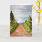 Art populaire Imprimer, Note, Cartes de voeux (Fleur jaune)