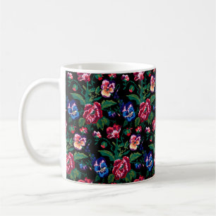 Art populaire ukrainien vushuvanka. Tasse