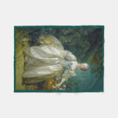 Art Portrait couvertures en toison (Devant (Horizontal))