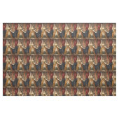 Art Portrait tissu personnalisé (Fat Quarter)