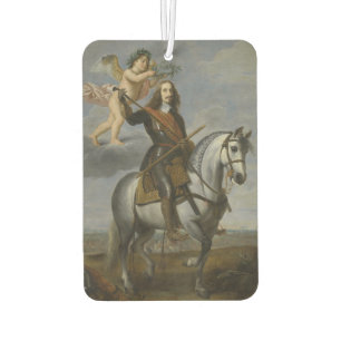 Art Portret auto luchtverfrisser