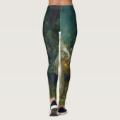 Art Portret-leggings Leggings (Achterkant)