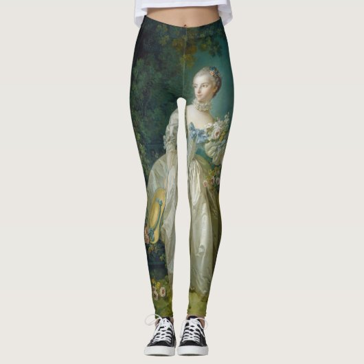 Art Portret-leggings Leggings (Voorkant)