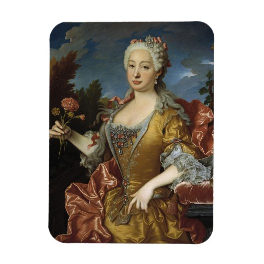 Art Portret magnet Magneet (Verticaal)