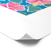 Art Poster: Blushing Pink Sky over Menton Poster (Hoek)