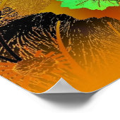 Art Poster Celebration Showgirl in Blue (Hoek)