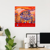 Art Poster: Eden Project LIVE 8 van John Dyer Poster (Thuiskantoor)