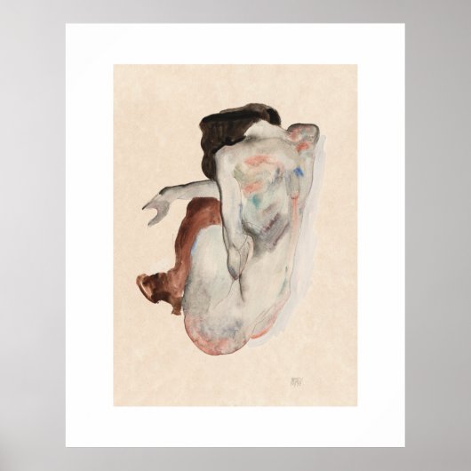 ART POSTER : EGON SCHIELE : 1912 (Devant)
